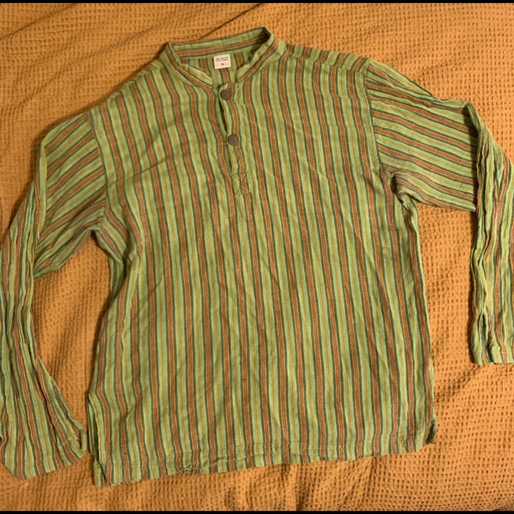 Nepalese Casual Kurta Shirt-Unisex